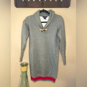 Ralph Lauren Heather Grey Sweater Dress